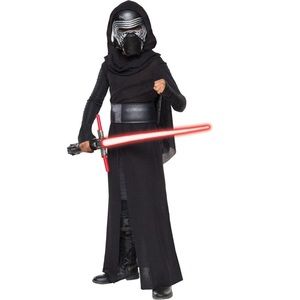 Boys Kids Kylo Ren Star Wars Deluxe Child Halloween Costume size Small 3-4